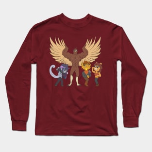 Jock-Bird & crew Long Sleeve T-Shirt